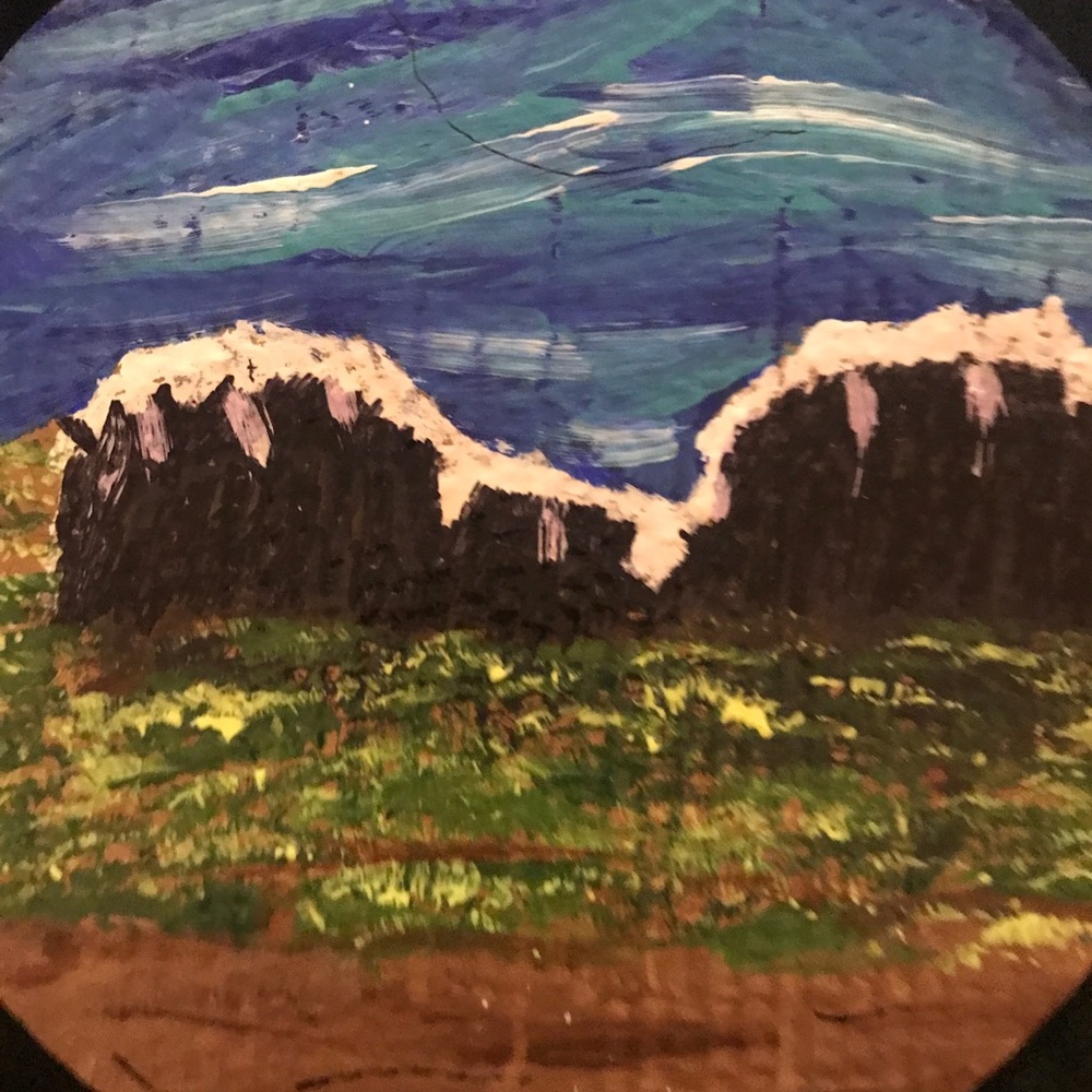 Colorful Hand Design & Hand Painted Plate - Picture 13 of 16